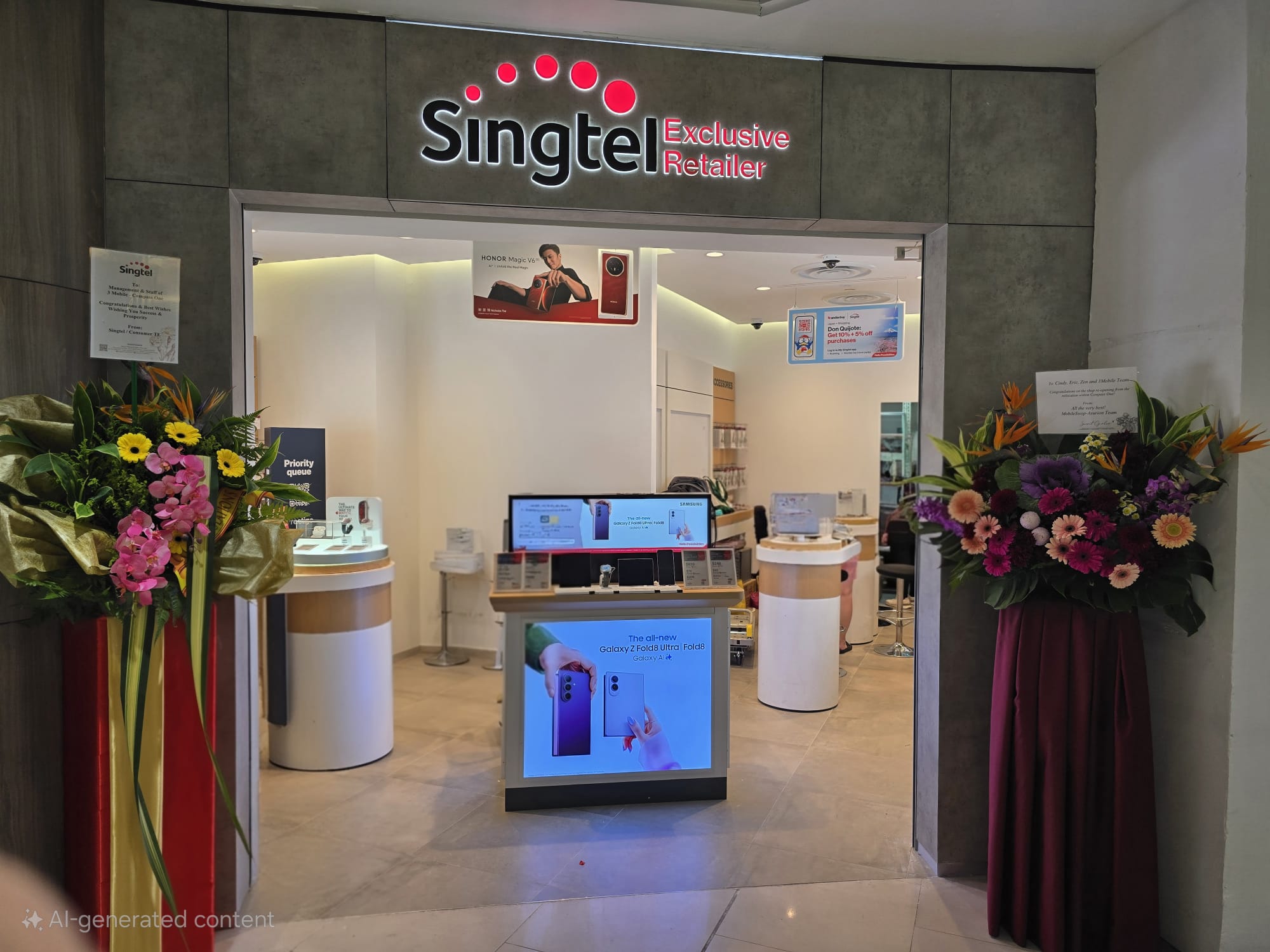 Singtel Exclusive Retailer @Compass One