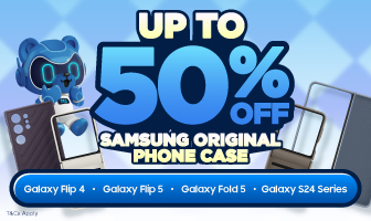 Get 50% Off on Samsung Original Covers!