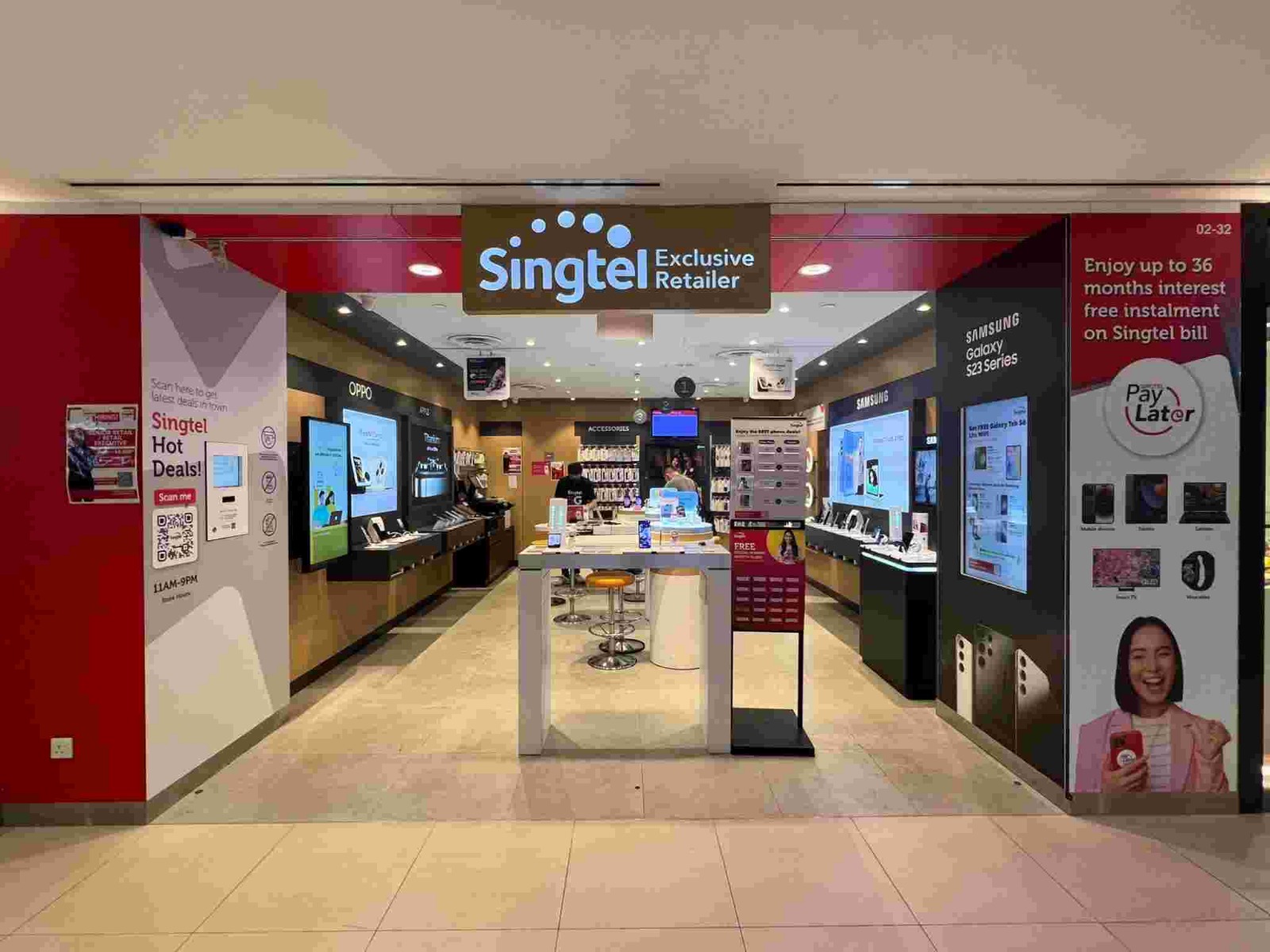Singtel Exclusive retailer @ Junction 8